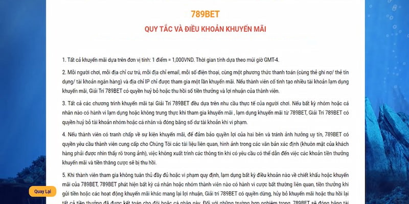 Khuyến Mãi 789BET - Các Ưu Đãi Hấp Dẫn Không Thể Bỏ Lỡ